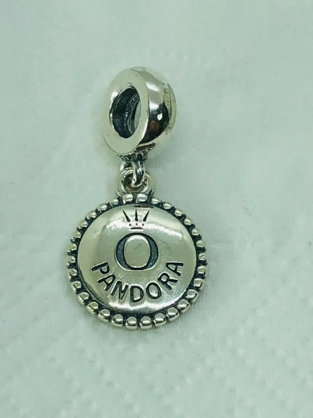 ✨ ✨Pandora Fulham FC Fan Flag Charm Pendant S925 Sterling Silver